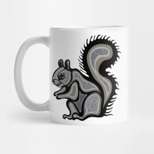 Squirrel Ajidamoo ᐊᒋᑕᒧᐅ Indigenous WAWEZHI CANADA Mug